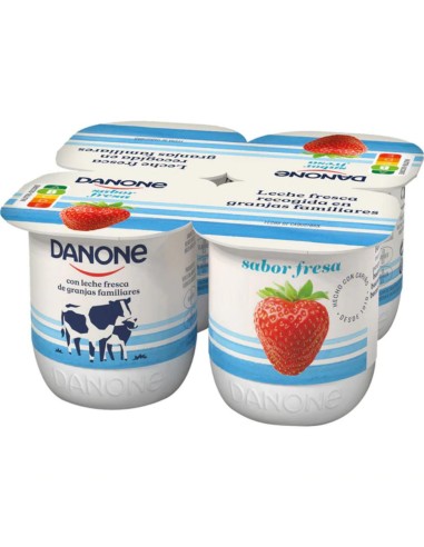 YOGUR  DANONE SABOR FRESA X4