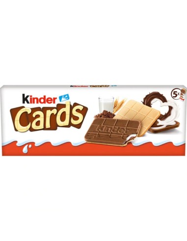 GALLETAS KINDER CARDS T-10 128 GRS