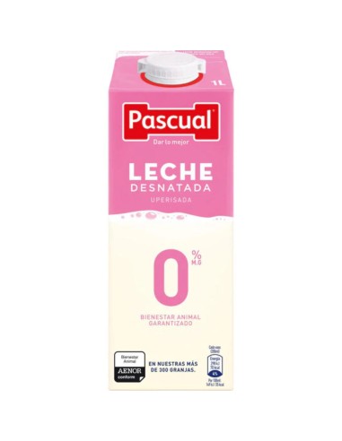 LECHE PASCUAL DESNAT BRIK 1L