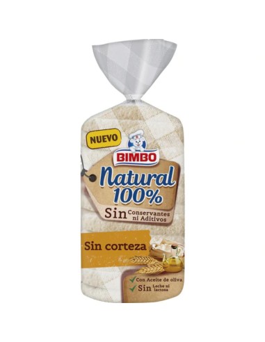 BIMBO NATURAL 100% SIN CORTEZA