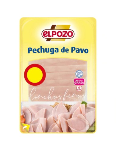 PECHUGA PAVO EL POZO LONCH. FINAS 115 gr