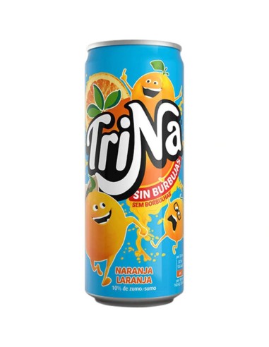 TRINA NARANJA LATA 33CL