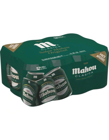 CERV. MAHOU CLASICA 33CL P12