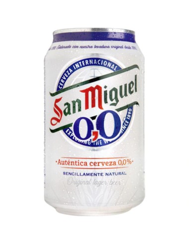 SAN MIGUEL 0.0  LATA 33CL