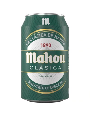 CERV.MAHOU CLASICA LATA, 33CL