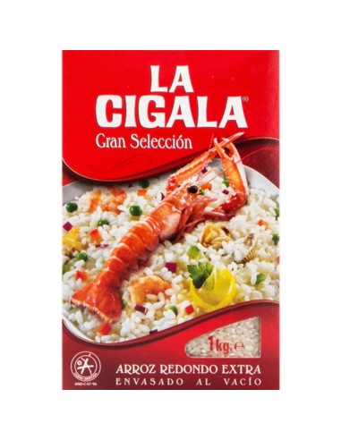 ARROZ CIGALA REDONDO 1KG