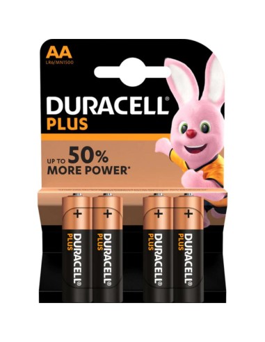 PILA DURACELL AA LR-6 4 U UNID