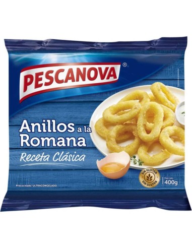 ANILLOS ROMANA S/GLUTEN 400G PESCANOVA