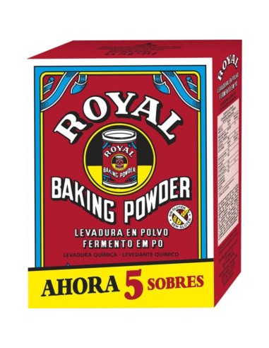 LEVADURA ROYAL 5 SOBRES 80GR