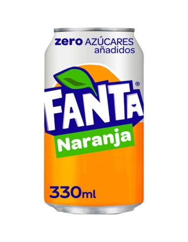 FANTA NARANJA 33CL ZERO