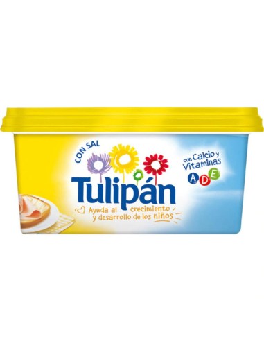 MARGARINA TULIPAN CON SAL 400GR