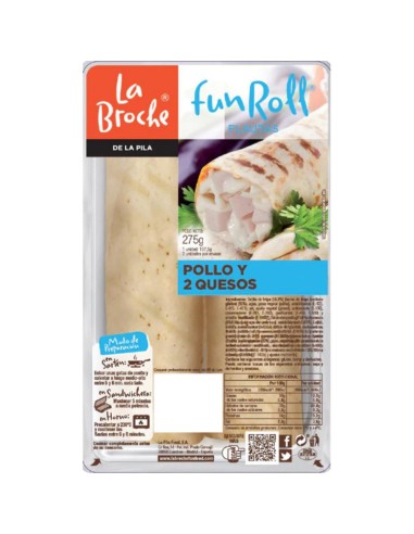 FLAUTA POLLO QUESO LA BROCHE P-2