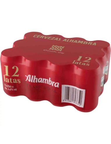 CERVEZA ALHAMBRA PACK 12