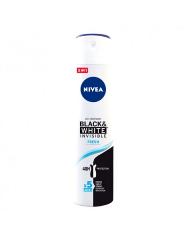 NIVEA DEO SP 200ML BLACK&WHITE FRESH