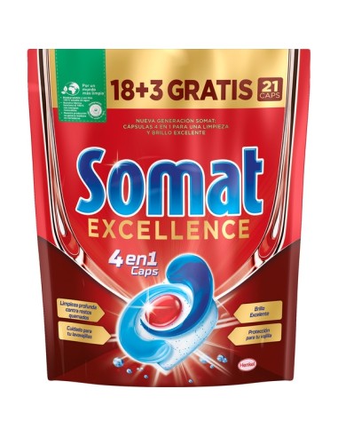 SOMAT CAPS EXCELLENCE 4 EN 1 (18+3)