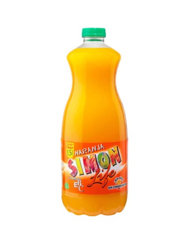 REFRESCO SIMON LIFE NARANJA 1.5L