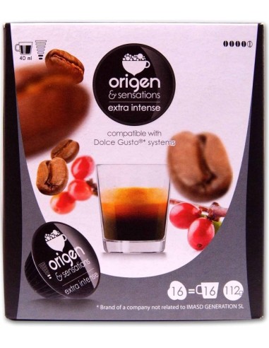 CAP CAFE ORIGEN EXTRA INTENSO 16 UNID