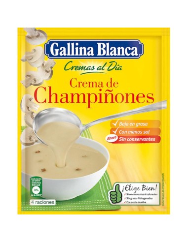 SOPAS G.BLANCA CHAMPIÑON SOBRE