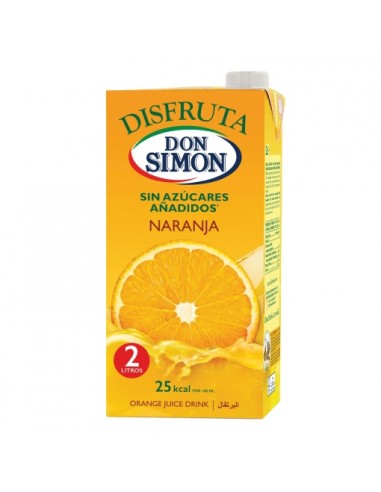 DISFRUTA DON SIMON NARANJA BRIK 2 L.