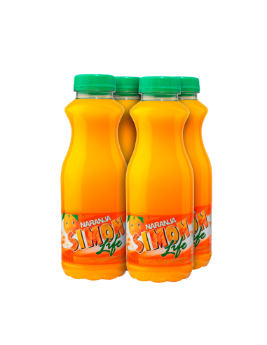 SIMON LIFE NARANJA 4X200ML