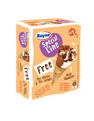 CONO ROYNE NATA CHOCO S/L S/G 4U