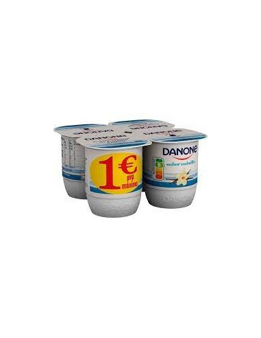 YOGUR DANONE VAINILLA X4