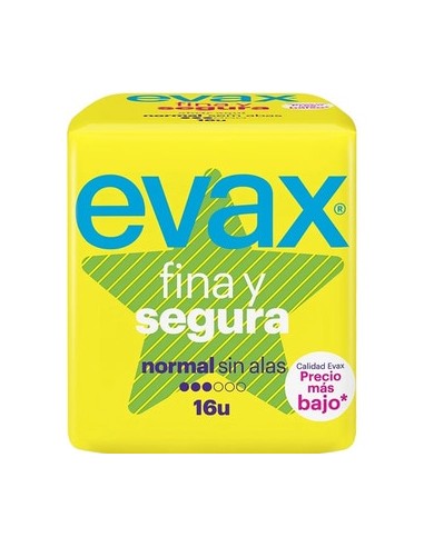 EVAX FINA Y SEGURA 13 UNID SIN ALAS