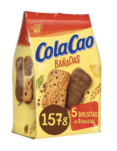 GALLETA BAÑADA COLA CAO 157GR