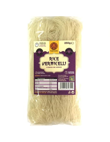 FIDEO ARROZ VERMICELL TIGER KHAN 250GR