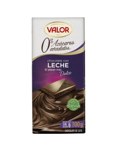 CHOCOLATE C/ LECHE VALOR S/A 100 GR