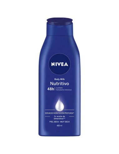 BODY MILK NIVEA 400ML AZUL