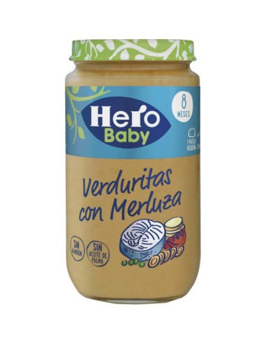 HERO MERLUZA VERDURAS 235GR