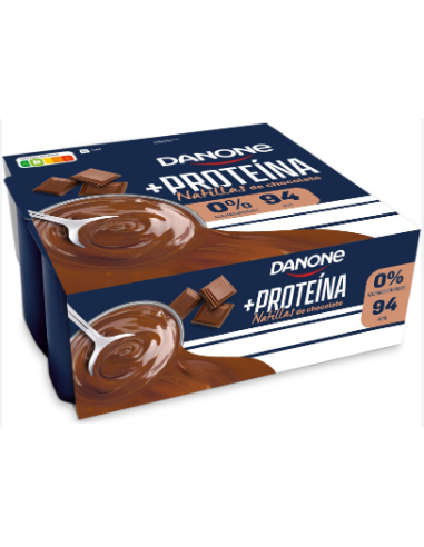 DANONE PROTEINAS POSTRES CHOCO 120GRX4 UNID