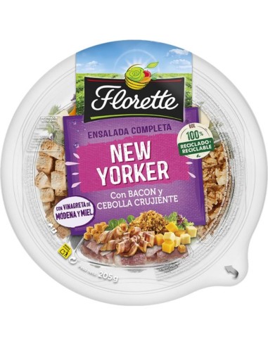 FLORETTE NEW YORKER BACON /CEBOLLA