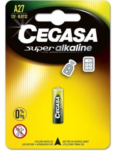 PILA CEGASA ALCALINA A27 12V BT BL1