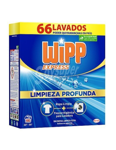 WIPP ESPRESS LIMP PROFUNDA 66CACITOS /3.3KG