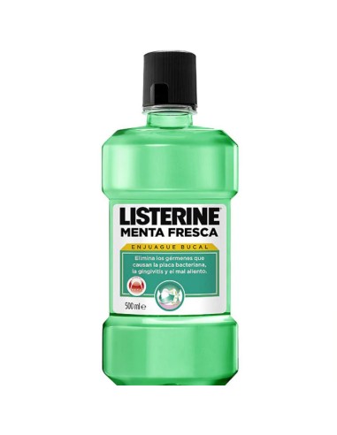 LISTERINE ANTISEPT. BUCAL 500ML. MENTA FRESCA