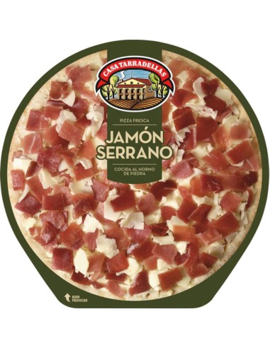 PIZZA CASA TARRADELLAS JAMON SERRANO 390GR