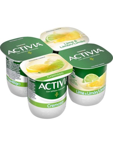 ACTIVIA CREMOSO LIMA LIMON