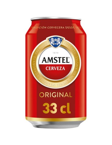 AMSTEL LATA 33CL